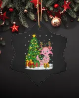 Porcelain Ornament - Snowflake