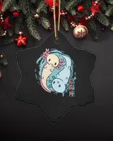 Porcelain Ornament - Snowflake