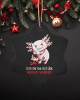 Porcelain Ornament - Snowflake