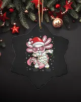 Porcelain Ornament - Snowflake