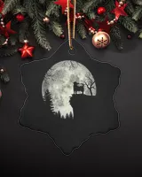 Porcelain Ornament - Snowflake