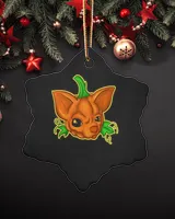 Porcelain Ornament - Snowflake