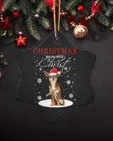 Porcelain Ornament - Snowflake