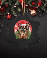 Porcelain Ornament - Snowflake