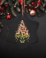 Porcelain Ornament - Snowflake