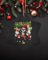 Porcelain Ornament - Snowflake