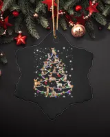 Porcelain Ornament - Snowflake