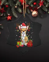 Porcelain Ornament - Snowflake