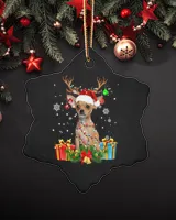 Porcelain Ornament - Snowflake
