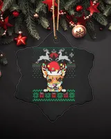 Porcelain Ornament - Snowflake