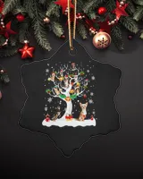 Porcelain Ornament - Snowflake