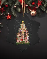 Porcelain Ornament - Snowflake