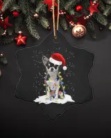 Porcelain Ornament - Snowflake