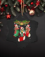 Porcelain Ornament - Snowflake