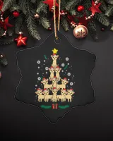 Porcelain Ornament - Snowflake