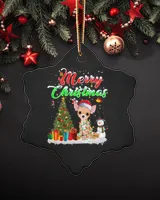 Porcelain Ornament - Snowflake