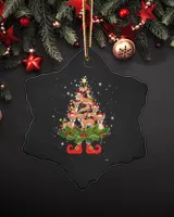 Porcelain Ornament - Snowflake