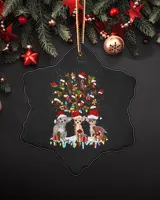 Porcelain Ornament - Snowflake