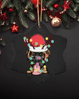 Porcelain Ornament - Snowflake