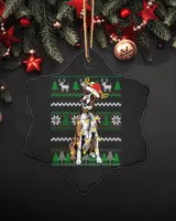 Porcelain Ornament - Snowflake