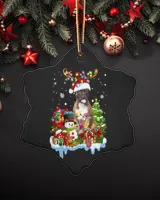 Porcelain Ornament - Snowflake