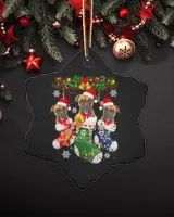 Porcelain Ornament - Snowflake