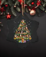 Porcelain Ornament - Snowflake