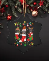 Porcelain Ornament - Snowflake