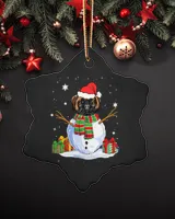 Porcelain Ornament - Snowflake