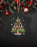 Porcelain Ornament - Snowflake