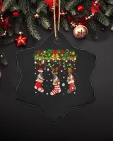 Porcelain Ornament - Snowflake