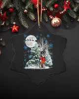 Porcelain Ornament - Snowflake