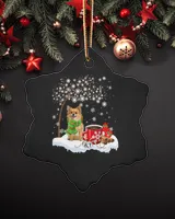 Porcelain Ornament - Snowflake