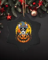 Porcelain Ornament - Snowflake
