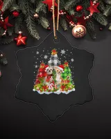 Porcelain Ornament - Snowflake