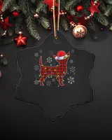 Porcelain Ornament - Snowflake