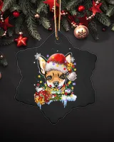 Porcelain Ornament - Snowflake