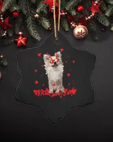 Porcelain Ornament - Snowflake
