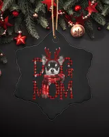 Porcelain Ornament - Snowflake