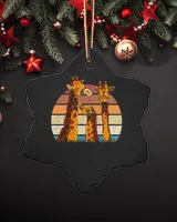 Porcelain Ornament - Snowflake