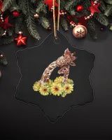 Porcelain Ornament - Snowflake