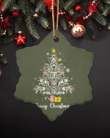 Porcelain Ornament - Snowflake