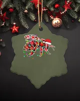 Porcelain Ornament - Snowflake