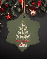 Porcelain Ornament - Snowflake