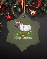 Porcelain Ornament - Snowflake