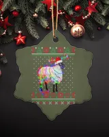 Porcelain Ornament - Snowflake