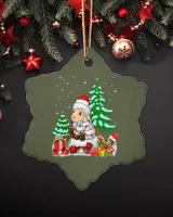 Porcelain Ornament - Snowflake