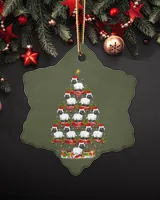 Porcelain Ornament - Snowflake