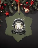 Porcelain Ornament - Snowflake