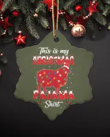Porcelain Ornament - Snowflake